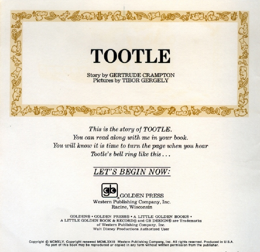 Tootle (02),绘本,绘本故事,绘本阅读,故事书,童书,图画书,课外阅读